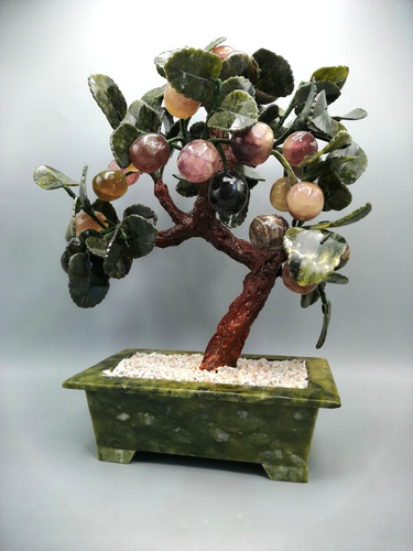 Edelstein baum bonsai jadebaum - baum,