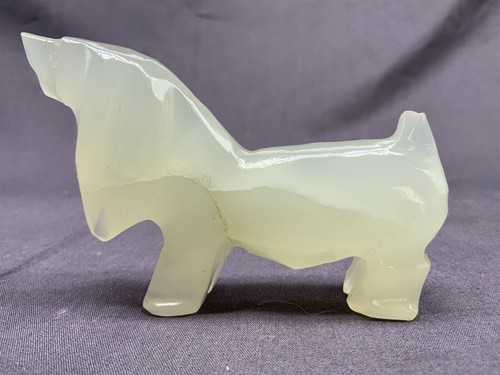 Jade hund skulptur figur - figur, china