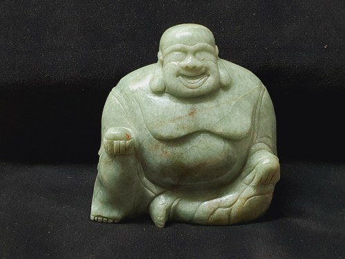 Buddha aus jade jadeit ca - jade,