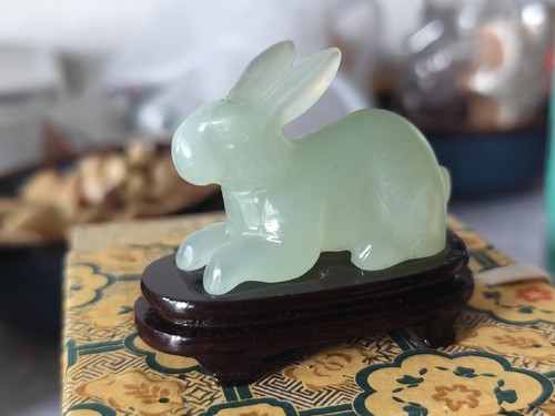 Seltene chinesische jade hase - chinesische,
