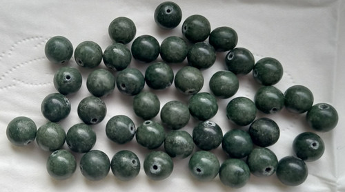 Alte kette jade - jade, grün,