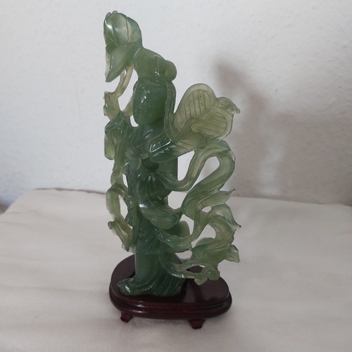 Jade figur china statue - figur,