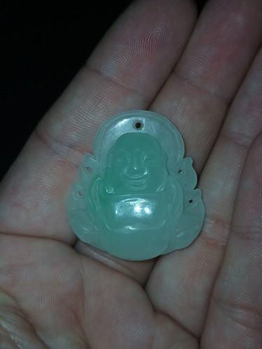 Jade buddah amulett anhänger - jade,