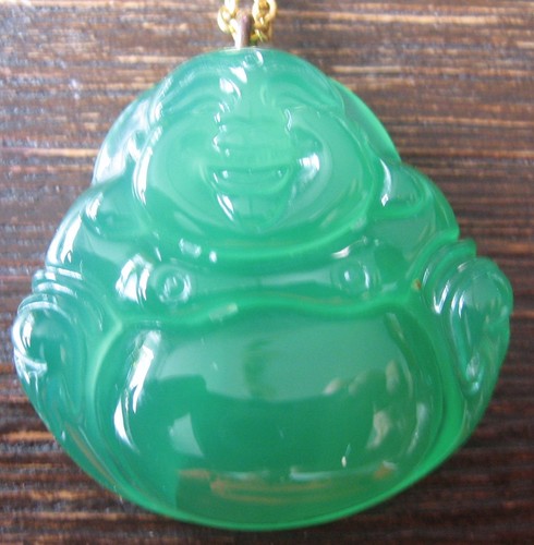 Jade buddha anhänger - buddha,