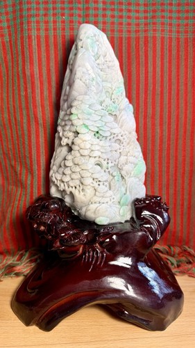 Jade skulptur burma myanmar - skulptur,