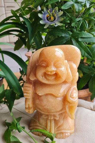 Alter dicker happy buddha - alter,
